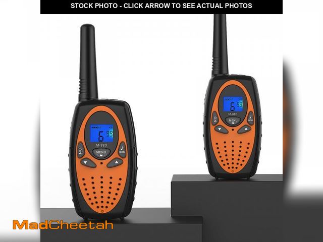Lot 74-12443569 - Two Way Radios for Adults, Topsung M880 FRS Walkie Talkie Long Range with VOX Belt Clip/Hands Free W...