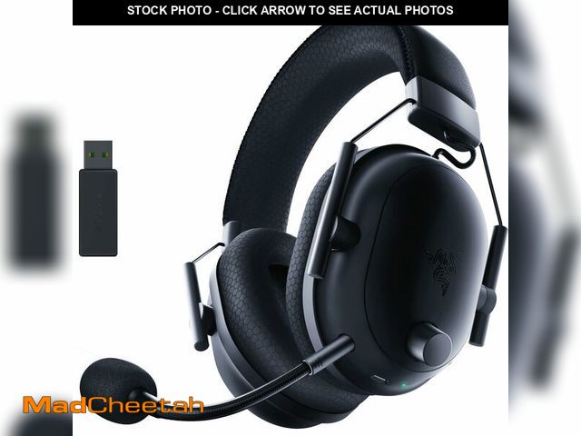 Lot 74-12760435 - Razer BlackShark V2 Pro Wireless Gaming Headset: Super Wideband Mic - Pro Tuned FPS Profiles - 50mm ...