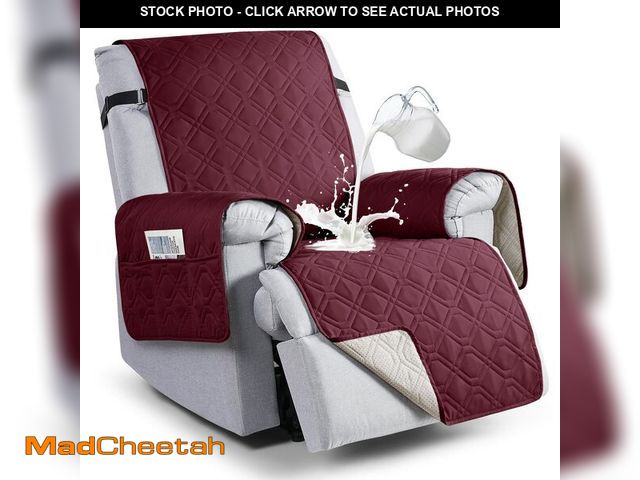 Lot 74-12707023 - VANSOFY 100% Waterproof Recliner Chair Covers, Recliner Cover Non-Slip Dog Chair Cover Furniture Pro...