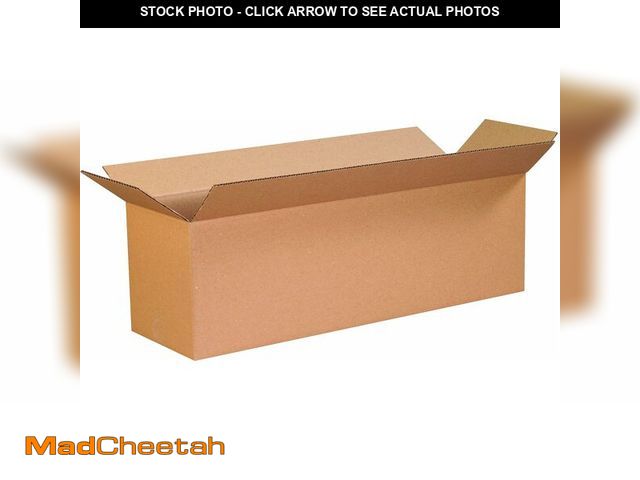 Lot 74-13331284 - BOX USA Shipping Boxes 26"L x 8"W x 8"H 25-Pack Long Corrugated Boxes for Moving, Shipping, Mailing,...