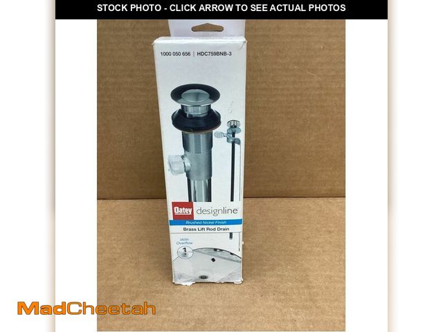 Lot 74-12835459 - *DIRTY/MISSING PIPE AND TAPE* Oatey Pop-Up Assembly Brushed Nickel 1-1/4" 1000 050 656 *DIRTY/MISSIN...