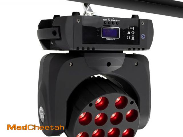 Lot 74-12167832 - SHEHDS Moving Head Light Beam Wash LED 12x12W RGBW 4in1 DJ Lights Lighting Professional 9/16 Channel...