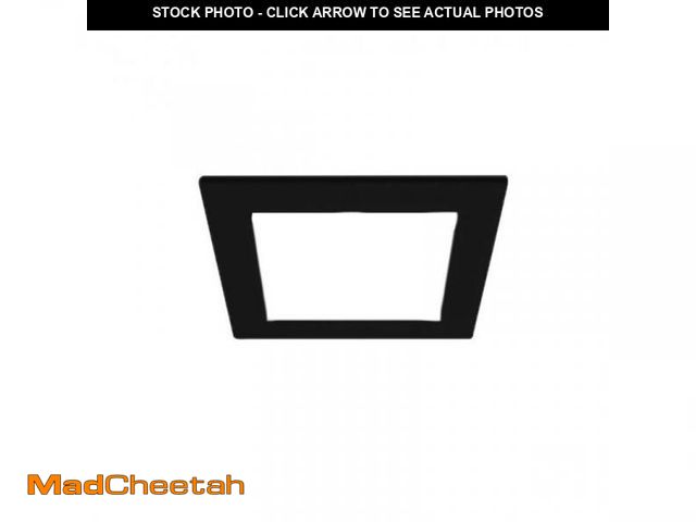 Lot 74-12407471 - (Just trim pieces) WAC Lighting Precision 4" LED Recessed Lighting Kit Finish: Black WAC8400 - UNUSE...