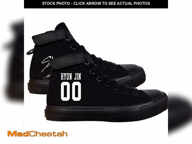 Lot 74-14210522 - KPOP Skz Merch Shoes Sneakers Felix Lee Know ChangBin Han I.N Felix HyunJin Seungmin Hiphop High-Top...