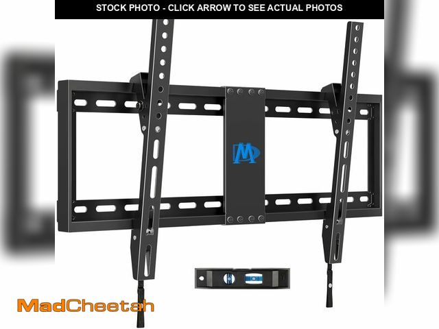 Lot 74-12703882 - Mounting Dream TV Wall Mount for Most 37-75 Inch TVs, Universal Tilt TV Mount Fit 16", 18", 24" Stud...