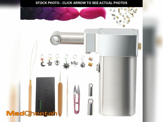 Lot 74-12602183 - Dreadlock Machine, Loc Machine for Dreadlocks, Reggae Dreadlocks Machine, Handheld Instant Loc Machi...