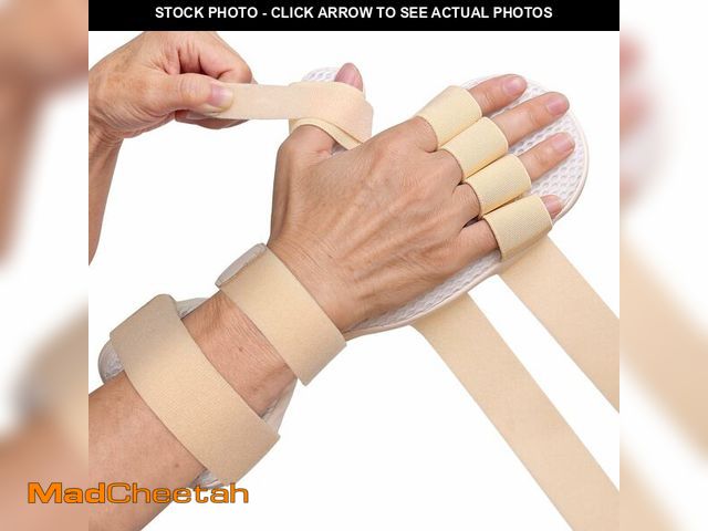 Lot 74-14047064 - DrFinger Stroke Hand Brace Splint for Straightening Fingers with 5 Fingers Resting Support,Prevent F...