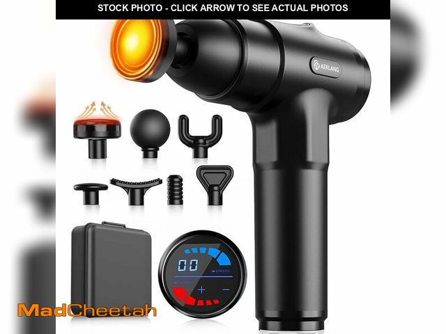 MadCheetah.com - Lot 74-13621632 - AERLANG Massage Gun with Heat Deep ...