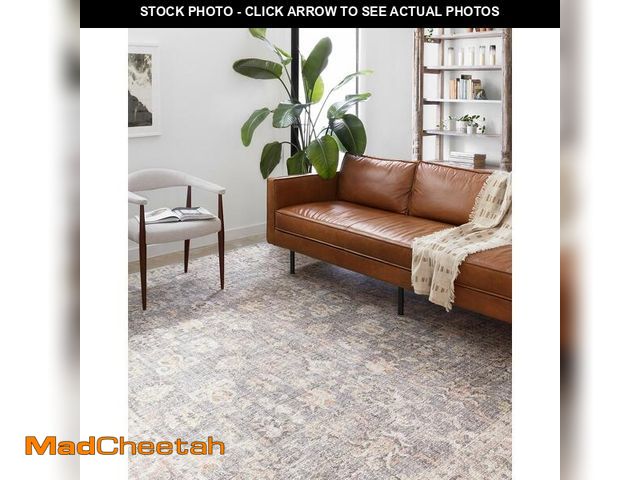 Lot 74-12568011 - Loloi Skye Collection SKY-01 Grey/Apricot 9'-0" x 12'-0" Area Rug - USED