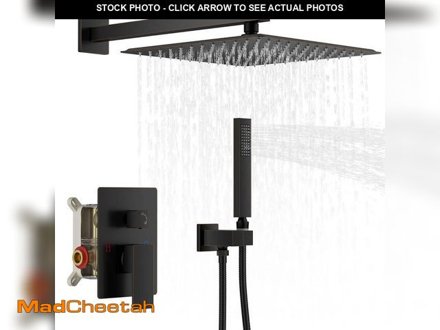 Lot 74-14596665 - undefined Single-Handle 2-Spray Shower Faucet 2.5 GPM with Easy to Install Pressure Balance Valve in...