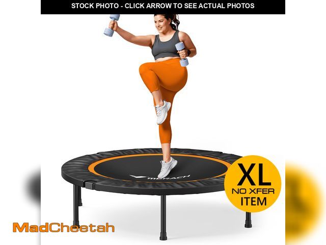 Lot 74-14260223 - MERACH 48" Mini Trampoline for Adults &amp; Kids, Indoor/Outdoor Rebounder Trampoline, 330 lbs Weigh...