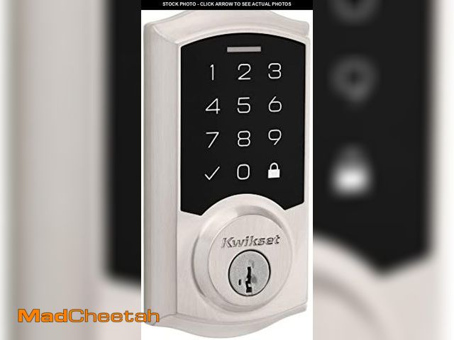 Lot 74-12142771 - 270 TRL 15 SMT RBP RCALFD Traditional Smartcode Touchpad Deadbolt - Satin Nickel - UNUSED