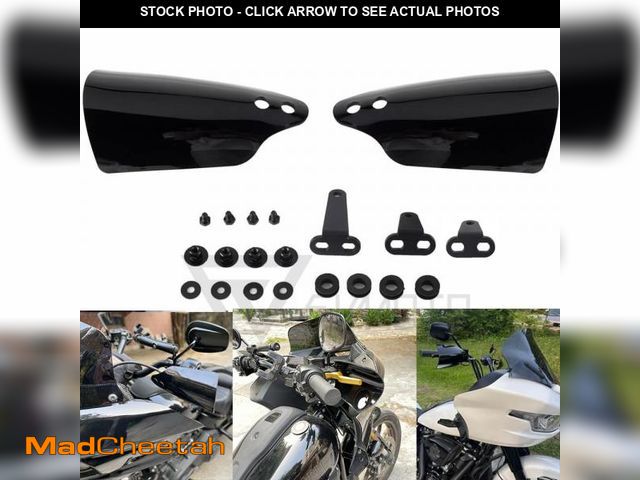 Lot 74-12436319 - FVMOTO Club Style Handlebar Handguards Upgrade Bracket Compatible with Harley Touring Road Glide Ele...