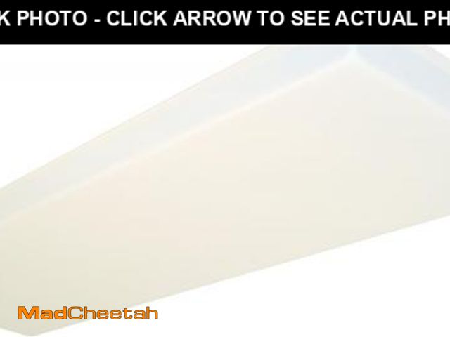 Lot 74-12288560 - Lithonia Lighting D15SBDDROP Dropped Acrylic Diffuser, 48-Inch by 16-Inch by 1.25-Inch Height, White...