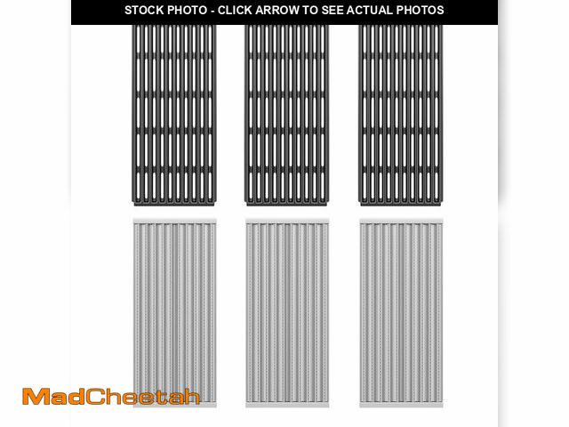 Lot 74-12868014 - BBQ-PLUS Infrared Emitter Plate and Cooking Grates Replacement Parts for Charbroil Commercial Infrar...