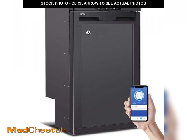 Lot 74-12389952 - BODEGA 2.94 cu. ft. 83 l Car RV Refrigerator with Lock (Minus 4/46-Degree) French Door Refrigerator ...