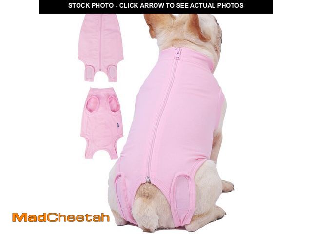 Lot 74-14424551 - Caslfuca Dog Surgery Recovery Suit - After Spay, Abdominal Wounds Post Surgical Recovery, Anti Licki...