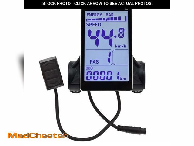 Lot 74-12452885 - EBike Display, 24V 36V 48V 60V 64V EBike LCD Display, Waterproof EBike Control Panel for Electric Sc...