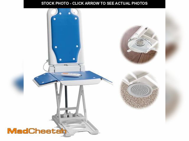 Lot 74-13680414 - VOCIC Electric Chair Lift for Elderly, IP68 Waterproof Bath Lift Chair, 300 LBS Fall Assist Devices ...