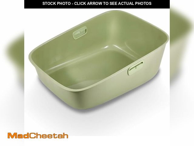 Lot 74-13698178 - LoopTime Extra Large Cat Litter Box with High Sides,Jumbo Cat Litter Pan for Indoor Big Cat,Open Top...