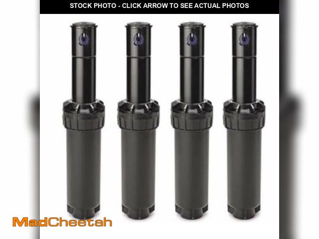 Lot 74-12606895 - Rain Bird Rotor Heads 5000 Rotor Sprinkler Heads. 4-Pack - UNUSED