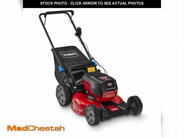 Lot 74-12242805 - Toro 60V MAX* 21 in. RecyclerÃ Push Lawn Mower - Battery/Charger Not Included - UNUSED