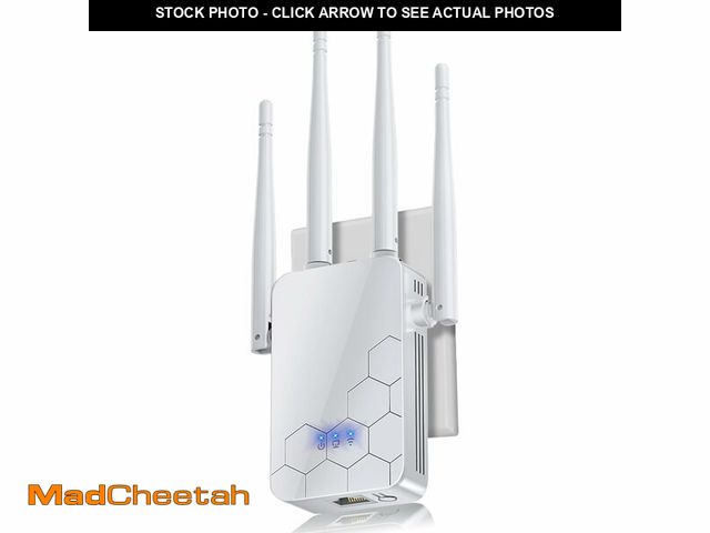 Lot 74-14422179 - 2026 WiFi Extender Internet Booster, 10000 Sq.ft Long Range Repeater Wireless Routers Amplifier, Mes...