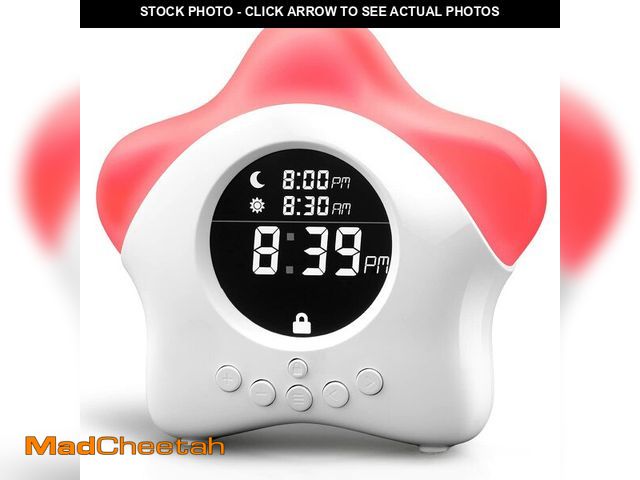 Lot 74-13548699 - Stay-in-Bed Clock for Kids - Toddler Sleep Trainer, Night Light &amp; Alarm - UNUSED