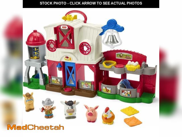 Lot 74-14305550 - Fisher-Price Little People Caring for Animals Farm Electronic Interactive playset with Smart Stages ...