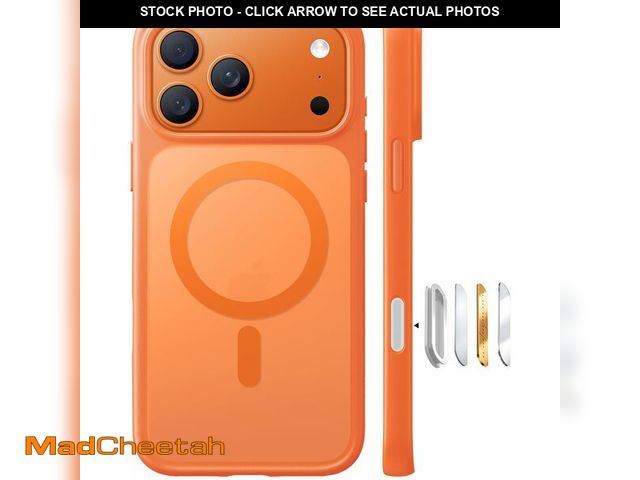 Lot 74-14340612 - TORRAS Magnetic Shockproof for iPhone 17 Pro Case, Camera Control, Fit for MagSafe, Military-Grade P...