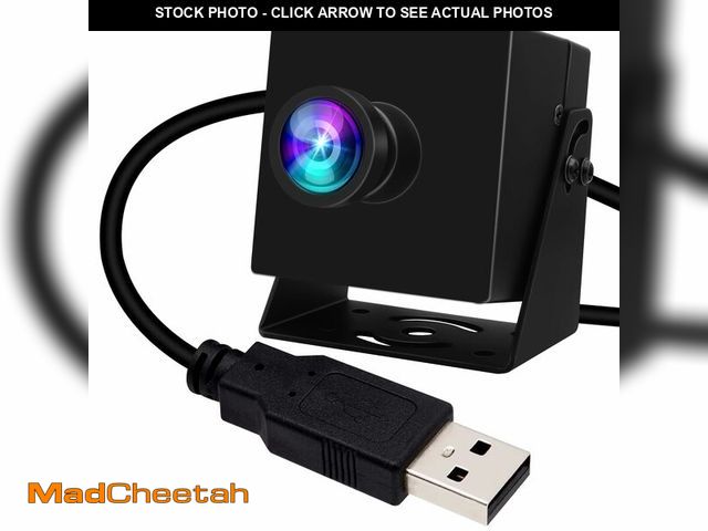 Lot 74-13624355 - ELP 1080P 120fps USB Camera for Computer - 12MP Wide Angle PC Camera with High Speed and Mini Design...