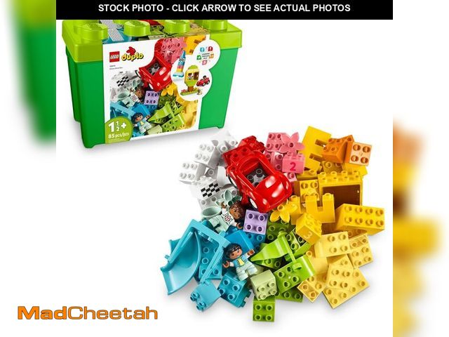 Lot 74-13571340 - LEGO DUPLO Classic Deluxe Brick Box Building Blocks - Learning &amp; Educational Toys for Toddlers, ...