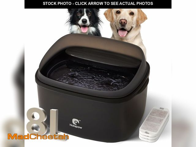 Lot 74-13715661 - HOLAPAW Dog Water Fountain for Large Dogs, 2.1Gal/8L Dog Water Bowl Dispenser, No Spill Automatic Pe...