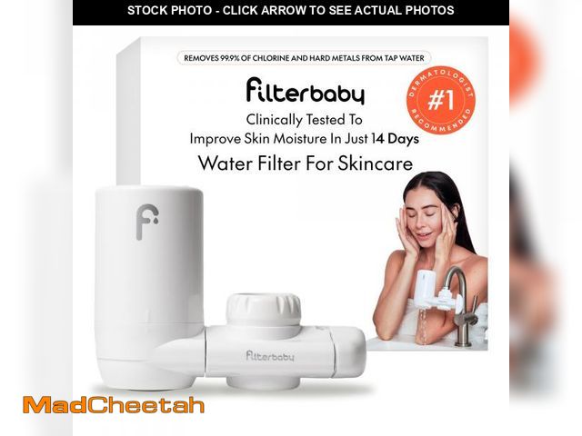 Lot 74-11549828 - Filterbaby 1.0 Faucet -Mounted Water Filter for Skin Care - Hydrate &amp; Brighten Skin While it Cle...