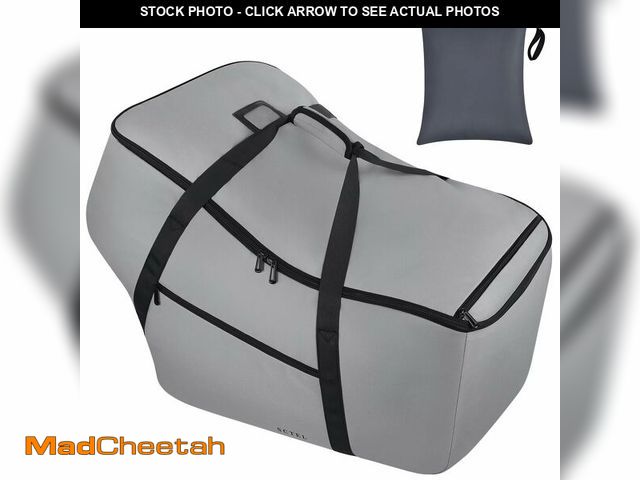 Lot 74-14335448 - Infant Car Seat Travel Bag - Fits Infant Car Seats with Anti-Rebound Bar Base, Car Seat Airplane Bag...