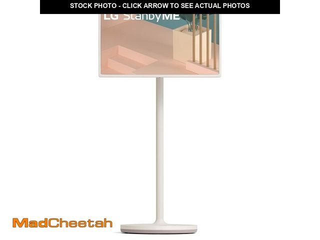 Lot 74-13095079 - LG 27-Inch Class StanbyMe 1080p-Portable Touch-Screen-Monitor 27ART10AKPL, Built-in Battery, Full Sw...