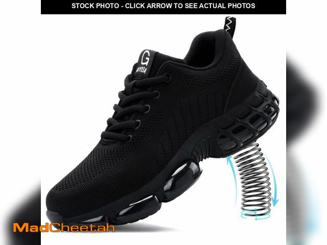 Lot 74-14214100 - TANIELD Steel Toe Shoes for Men Lightweight Safety Work Shoes with Kevlar Puncture Resistant Midsole...