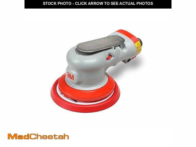 Lot 74-12496939 - 3M Elite Random Orbital Sander - Pneumatic Palm Sander - 3Ã¢â¬Â x 3/16Ã¢â¬Â Diam. Orbit - Stikit...