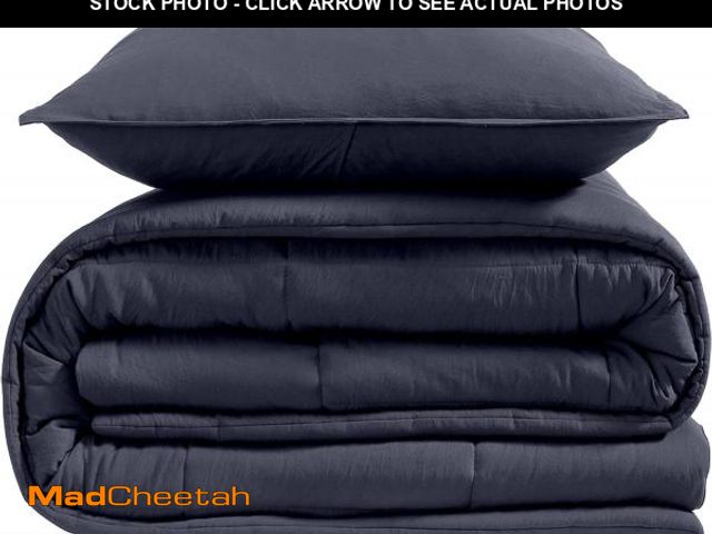 Lot 74-12367865 - UGG Leonora Comforter Set with 1 Pillow Sham Lightweight Down Alternative Blanket All Season Washabl...