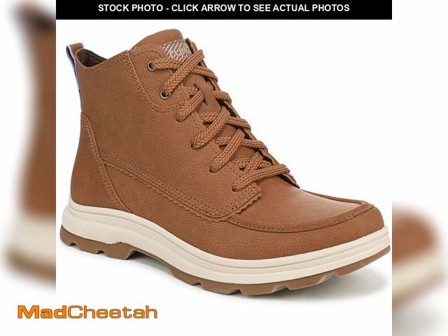 Lot 74-14450282 - Ryka Belfast Women's Lace-Up Boots, Gingerbrown, US 6W - UNUSED