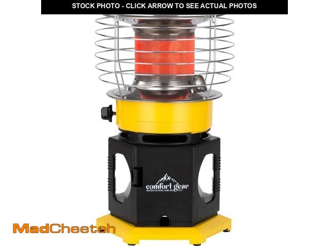 Lot 74-13792803 - Comfort Gear Portable 360ÃÂ° Heating Indoor Outdoor 18,000 BTUs Recreational Propane (LP) Radiant H...