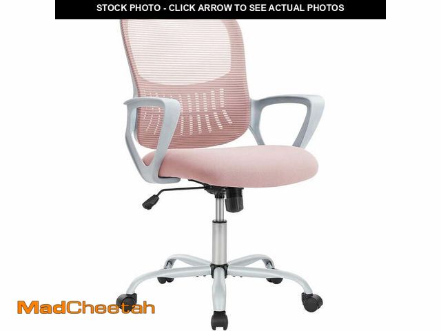 Lot 74-14350395 - Gianna Ergonomic Mesh Office Chair with Lumbar Support, Armrests, Wheels, and Mid-Back Design for Ho...