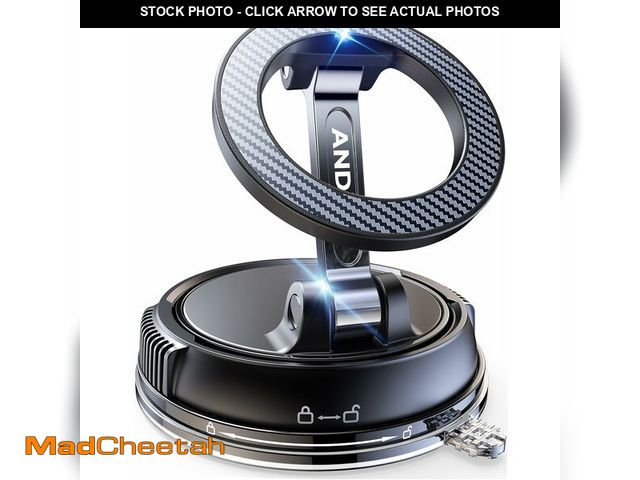 Lot 74-13540065 - ANDERY Car Phone Holder for Magsafe [78+LBS Strongest Suction &amp; 2400gf Magnetic] 360ÃÂ° Adjusta...