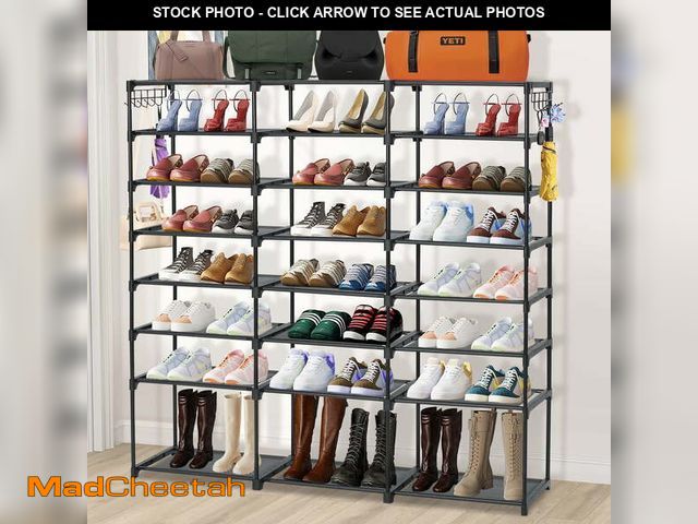 MadCheetah.com - Lot 74-13372943 - 8-Tier Shoe Organizer HONEIER 48 ...