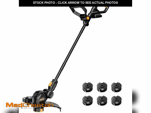 Lot 74-14060226 - HEINPRO Cordless String Trimmer Compatible with Dewalt 20V MAX Battery, 12-Inch Electric Weed Wacker...