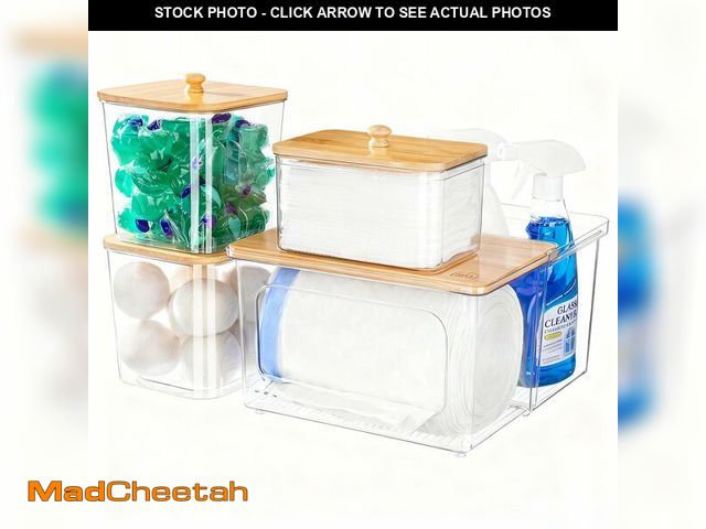 Lot 74-14476929 - iCASA Trash Bag Dispenser Dishwasher Pods Container Under Sink Organizer - UNUSED
