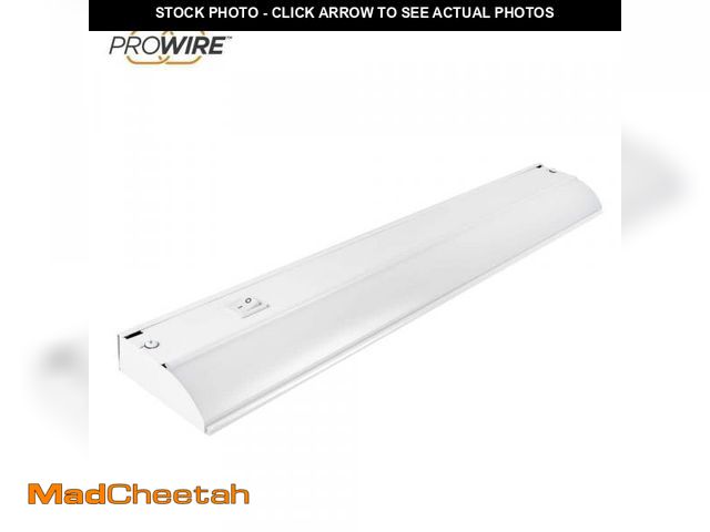 Lot 74-12412513 - ULTRA PROGRADE ProWire Direct Wire 18 in. LED White Under Cabinet Light - UNUSED