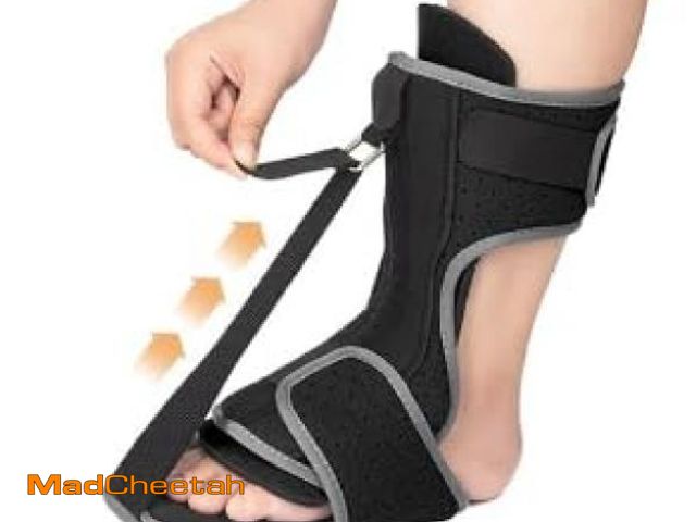 Lot 74-12323368 - ANSUSIC Plantar Fasciitis Night Splint Planter Facetious Relief Brace Relief Women Men Foot Drop Ach...