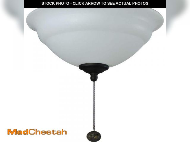 Lot 74-11825837 - Hampton Bay Altura LED Universal Ceiling Fan Light Kit - UNUSED