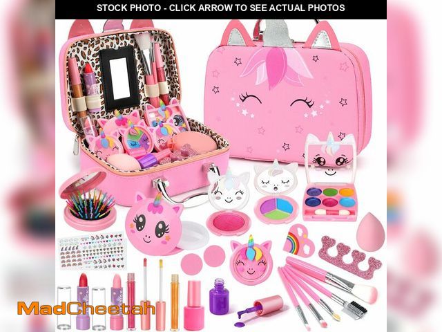Lot 74-14268002 - Heaning Real Kids Makeup Girl Toys - Safe / Non-Toxic / Washable - UNUSED